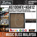 Kustom KG100HFX 100W Guitar Amplifier Head with KG412 4x12  Guitar Speaker Cabinet (KG100-HFX + KG-412) - Music Bliss Malaysia