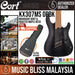 Cort KX307MS Electric Guitar with Bag - Open Pore Black - Music Bliss Malaysia