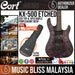 Cort KX500 Etched Electric Guitar with Bag - Etched Deep Violet (KX-500 KX 500) - Music Bliss Malaysia