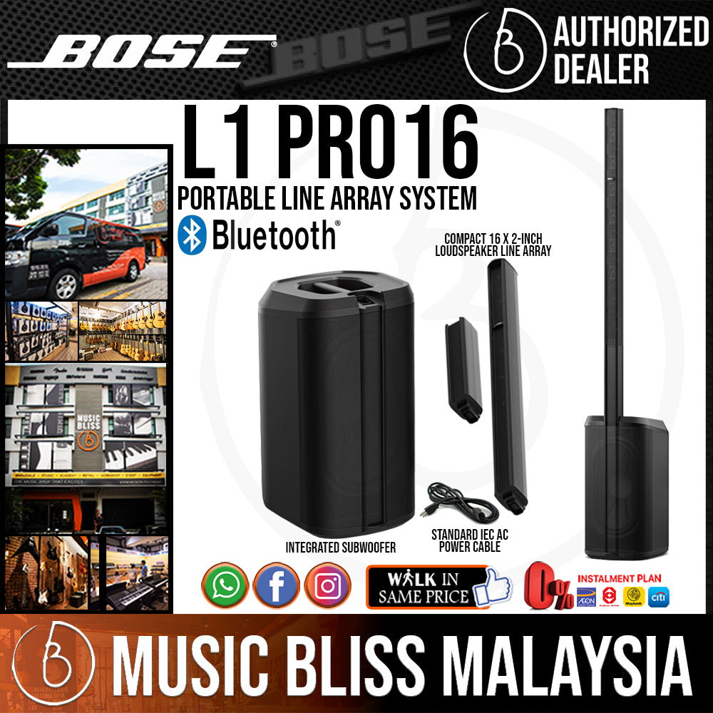 Bose L1 Pro16 Portable Line Array System (L1Pro16) *Crazy Sales Promotion* - Music Bliss Malaysia