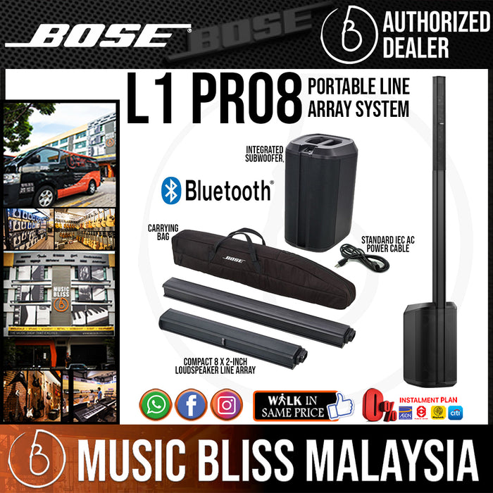 Bose L1 Pro8 Portable Line Array System (L1Pro8) *Crazy Sales Promotion* - Music Bliss Malaysia