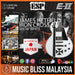 ESP James Hetfield Iron Cross SW - Snow White [Made in Japan] - Music Bliss Malaysia