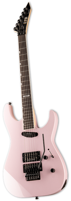 ESP LTD Mirage Deluxe '87 FR - Pearl Pink (MIRAGEDX87PP) - Music Bliss Malaysia