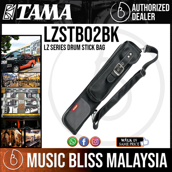 Tama LZ-STB02BK LZ Series Drum Stick Bag - Music Bliss Malaysia