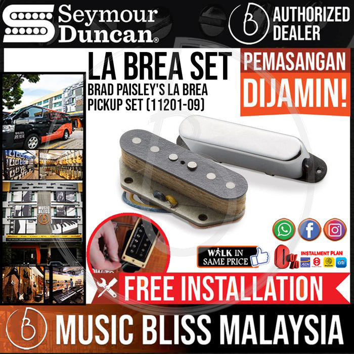 Seymour Duncan Brad Paisley's La Brea Pickup Set [Free In-Store Installation] - Music Bliss Malaysia