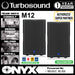 Turbosound Milan M12 1100-Watt 12" Powered Loudspeaker - Pair (M-12 / M 12) - Music Bliss Malaysia