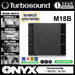 Turbosound Milan M18B 2200-Watt 18" Powered Subwoofer (M-18B / M 18B) - Music Bliss Malaysia