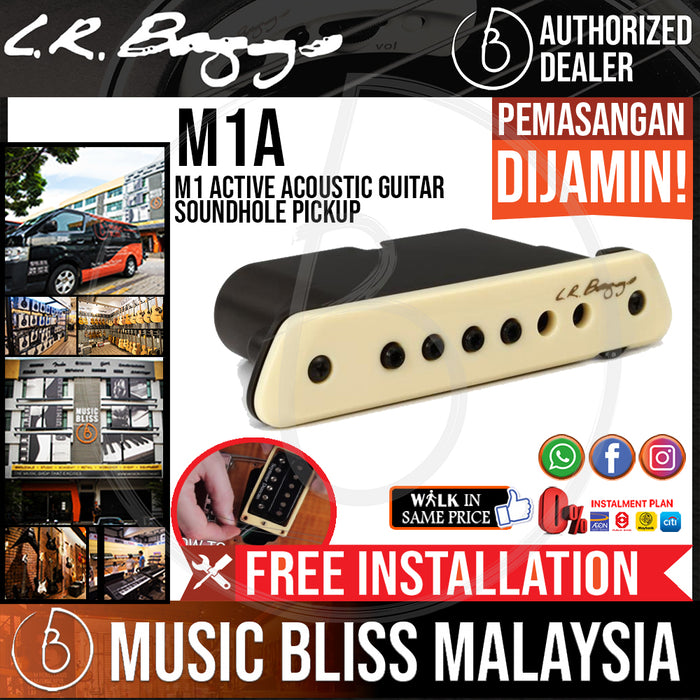 LR Baggs M1 Active Acoustic Guitar Soundhole Pickup *Crazy Sales Promotion* - Music Bliss Malaysia