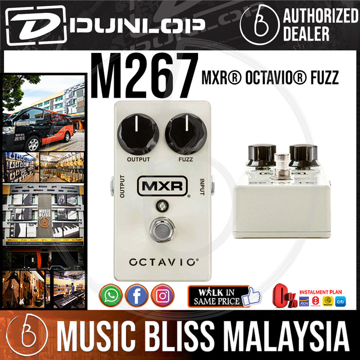 Jim Dunlop MXR M267 Octavio Fuzz Pedal (M-267 / M 267) *Crazy Sales Promotion* - Music Bliss Malaysia
