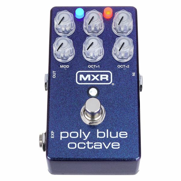 Jim Dunlop MXR M306G1 Poly Blue Octave Guitar Effects Pedal - Music Bliss Malaysia