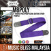 Levy's M8POLY 2" Woven Polypropylene Guitar Strap - Purple - Music Bliss Malaysia