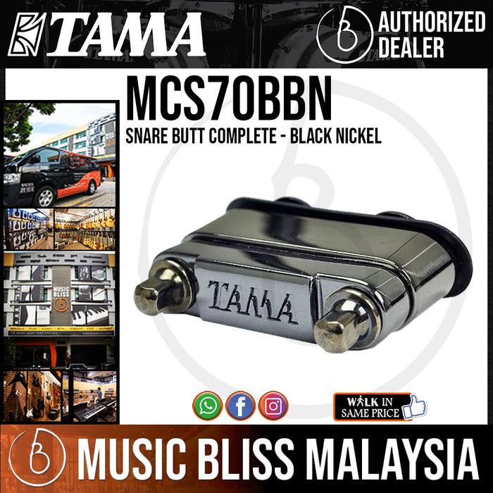 Tama MCS70BBN Snare Butt Complete - Black Nickel - Music Bliss Malaysia