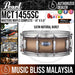 Pearl Masters Maple Complete Snare Drum - 14" x 5.5" - Satin Natural Burst (MCT1455SC / MCT1455SC-351) - Music Bliss Malaysia