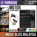 Yamaha MG10X 10-Channel Mixer With Effects - Music Bliss Malaysia