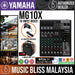 Yamaha MG10X 10-Channel Mixer With Effects with Gator G-Mixer Bag-1212 - Music Bliss Malaysia