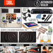 JBL Karaoke System Set Package for Home with MK08 8'' Passive Speaker, Beyond 1 Amplifier, Karaoke Machine and Wireless Handheld Microphone - Music Bliss Malaysia