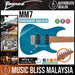 Ibanez Martin Miller Signature MM7 Electric Guitar - Transparent Aqua Blue - Music Bliss Malaysia