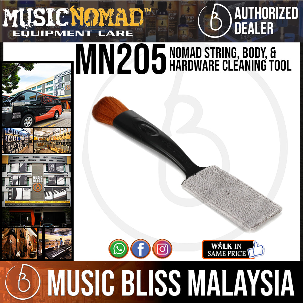  MusicNomad The Nomad String, Body, & Hardware Cleaning Tool  (MN205) : Musical Instruments