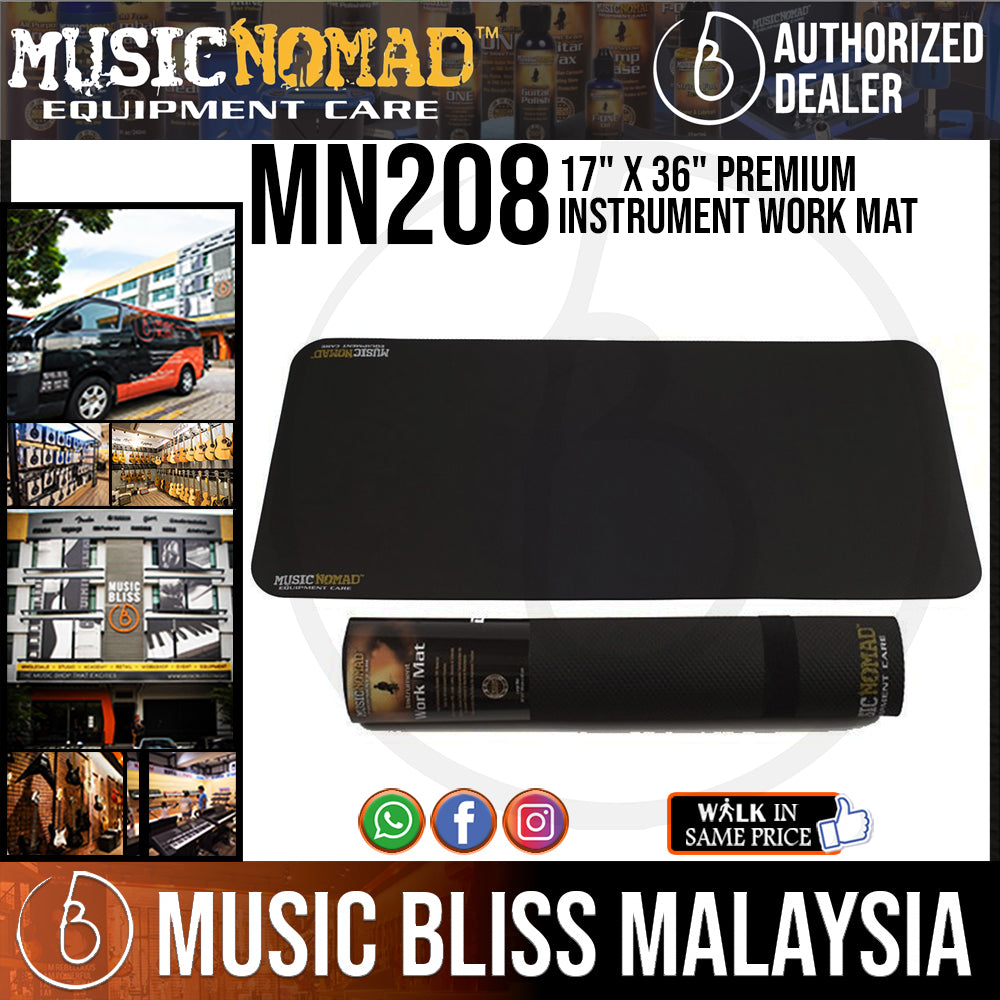 Music Nomad MN207 Premium Instrument Work Mat and Cradle Cube Neck Support