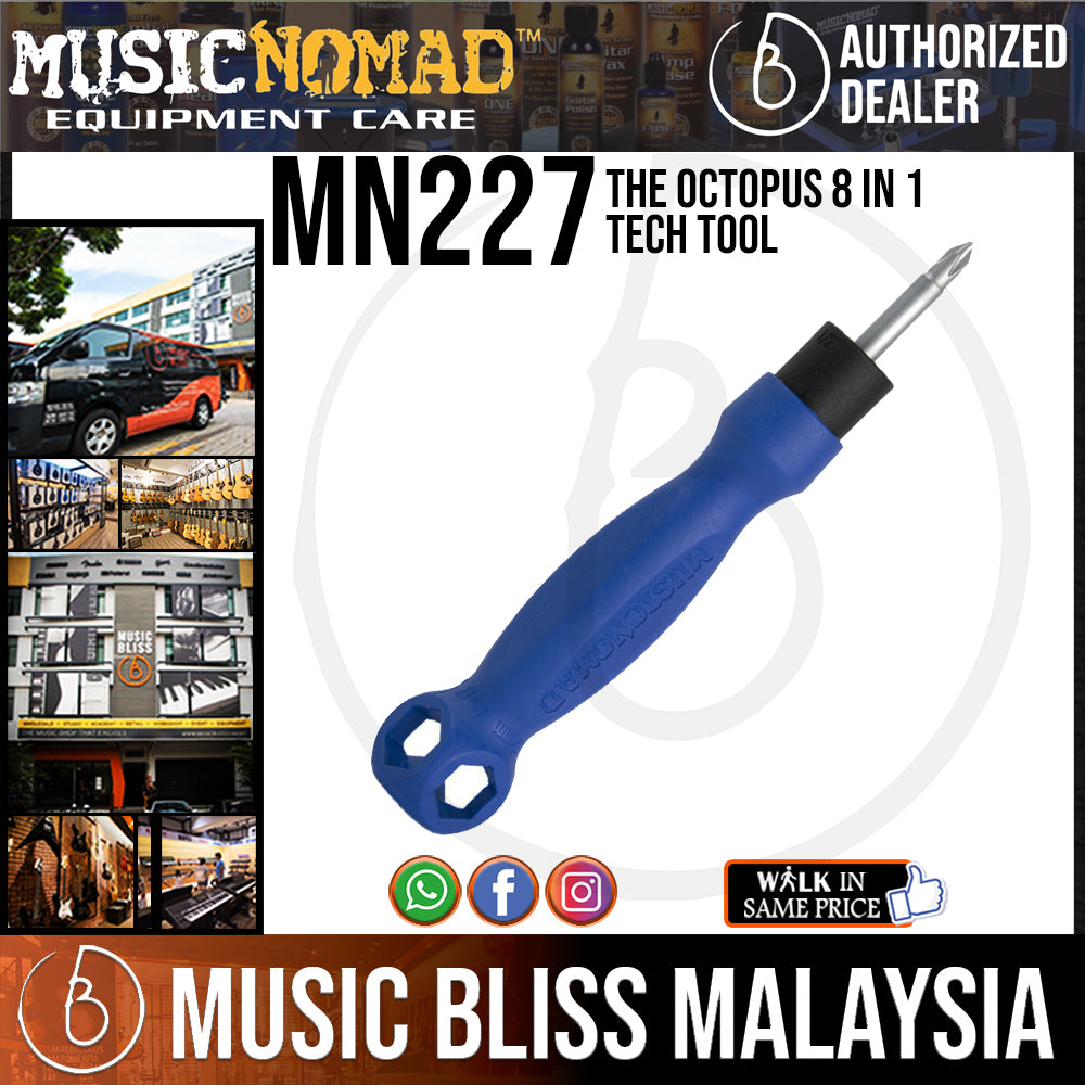 Music Nomad MN227 The Octopus 8 in 1 Tech Tool — Music Bliss Malaysia