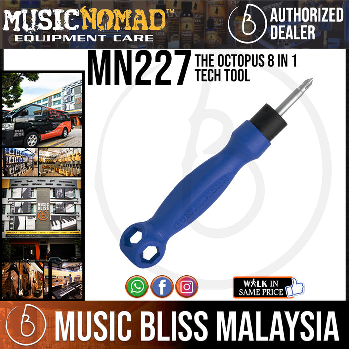 MusicNomad MN227 The Octopus 8  1 Tech Tool (MN-227) - Music Bliss Malaysia