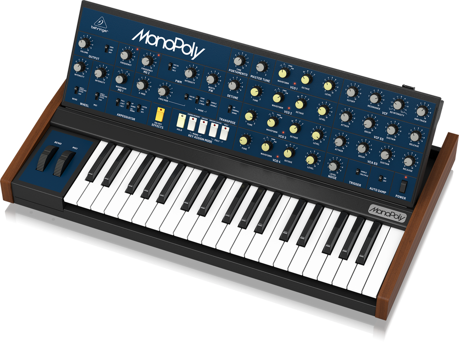 Behringer Monopoly 4-Voice Analog Synthesizer - Music Bliss Malaysia
