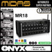 Midas MR-18 18-Input Digital Mixer for iPad/Android Tablets (MR18) - Music Bliss Malaysia