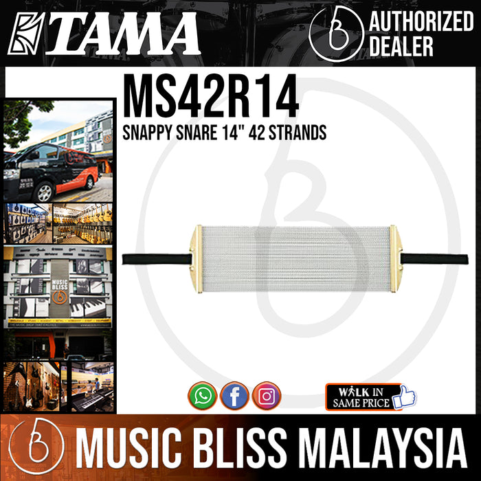 Tama MS42R14 Snappy Snare 14" 42 Strands - Music Bliss Malaysia