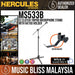 Hercules MS533B EZ Clutch Tripod Microphone Stand with HA700 Holder - Music Bliss Malaysia