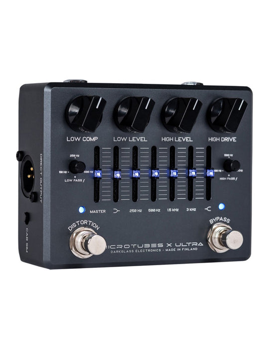 Darkglass Microtubes X Ultra Bass Preamp Pedal - Music Bliss Malaysia