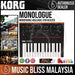 Korg monologue Analog Synthesizer - Black with 0% Instalment *CMCO Promotion* - Music Bliss Malaysia