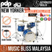 PDP by DW New Yorker 4-Piece Shell Pack with 18" Bass Drum - Sapphire Sparkle - Music Bliss Malaysia