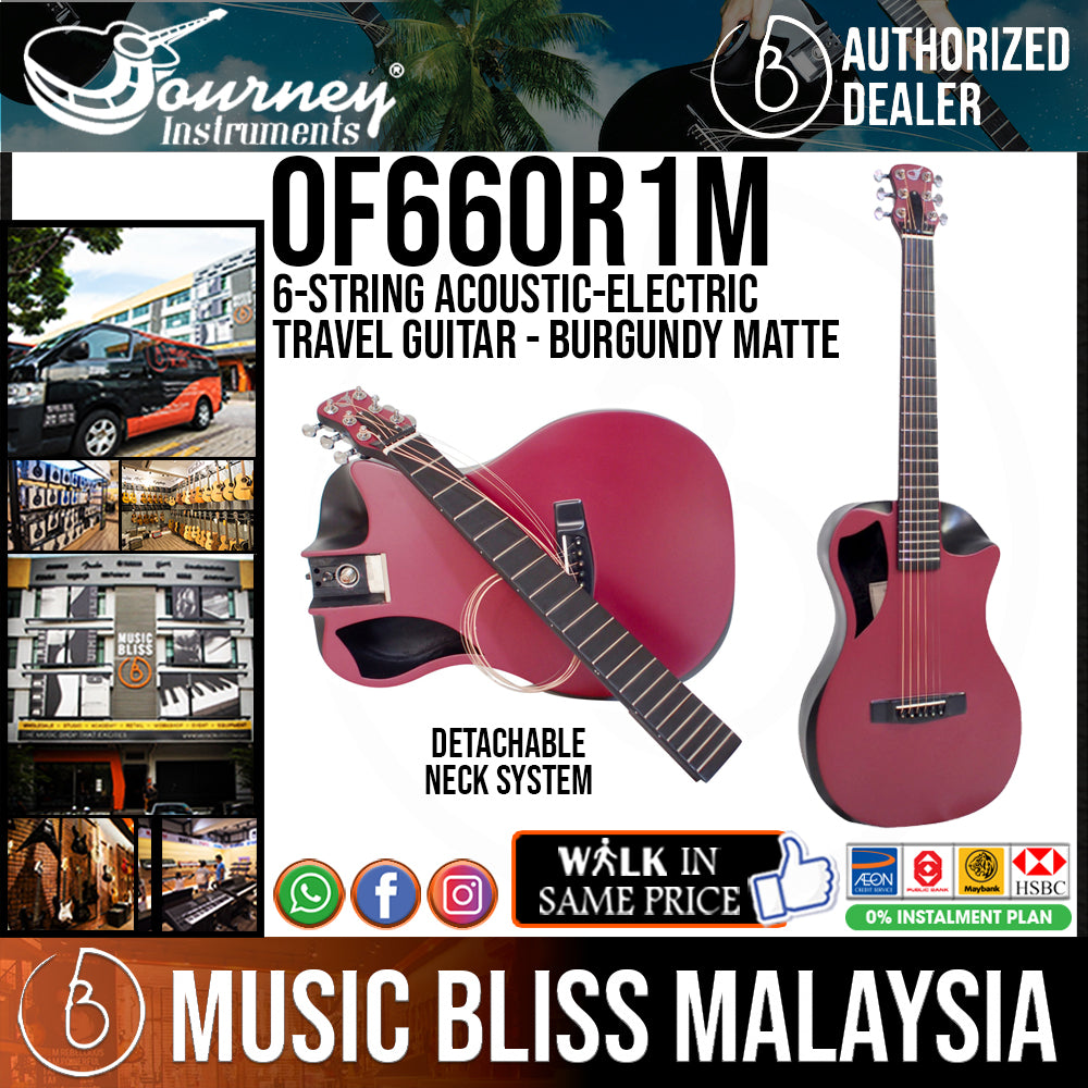 Journey Instruments OF660R1M 6 string Acoustic electric Travel