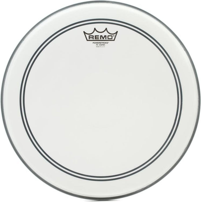 Remo Coated Powerstroke 3 Drumhead - 14" - Batter (P3-0114-BP P30114BP P3 0114 BP) - Music Bliss Malaysia