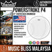 Remo Powerstroke P4 Coated Bass Drumhead - 22'' (P4-1122-C2 / P41122C2 / P4 1122 C2) - Music Bliss Malaysia