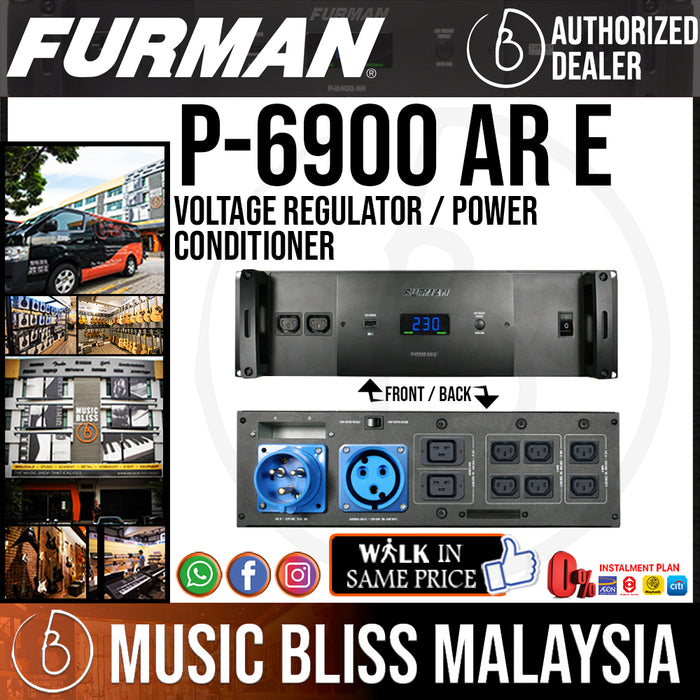 Furman P-6900 AR E 30A Voltage Regulator / Power Conditioner - Music Bliss Malaysia