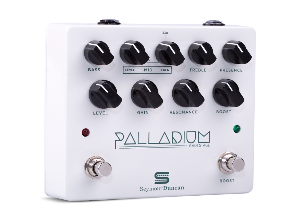 Seymour Duncan Palladium Gain Stage Distortion Pedal - White - Music Bliss Malaysia