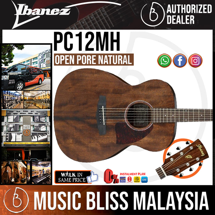 Ibanez PC12MH - Open Pore Natural (PC12MH-OPN) *Price Match Promotion* - Music Bliss Malaysia