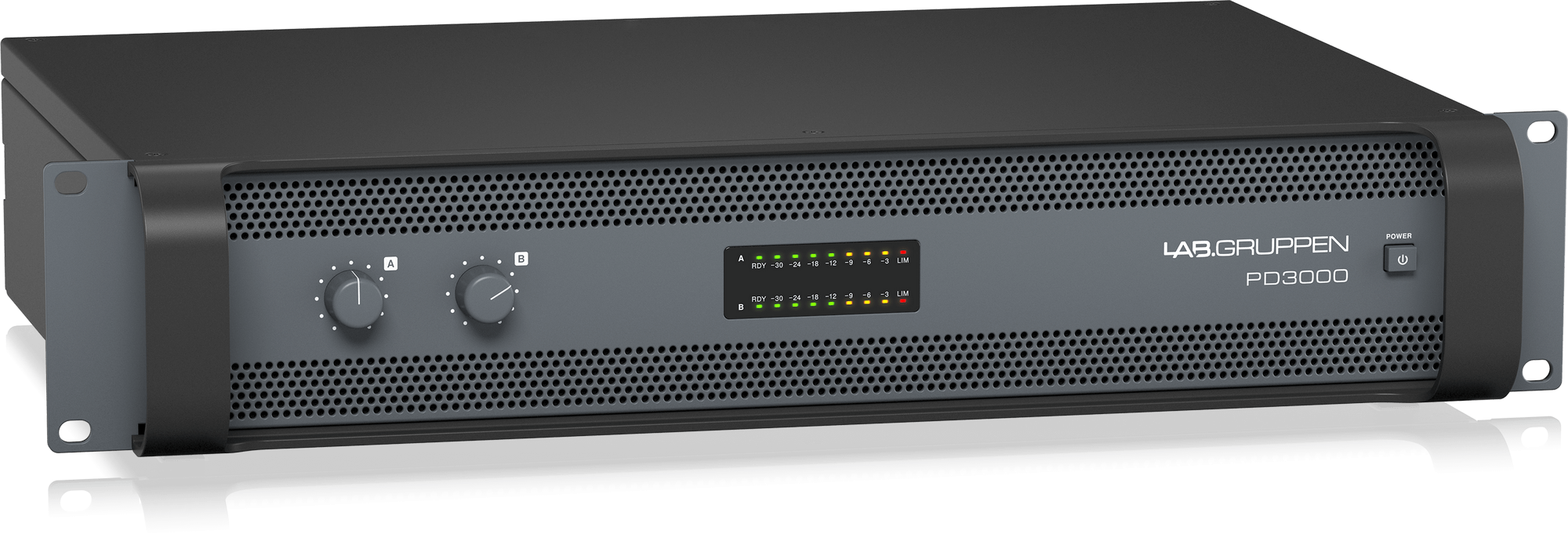 Lab Gruppen PD3000 3000W Two-Channel Amplifier with Precise Power Management - Music Bliss Malaysia