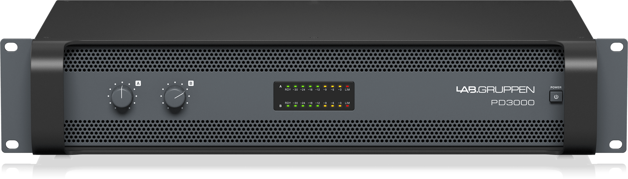Lab Gruppen PD3000 3000W Two-Channel Amplifier with Precise Power Management - Music Bliss Malaysia