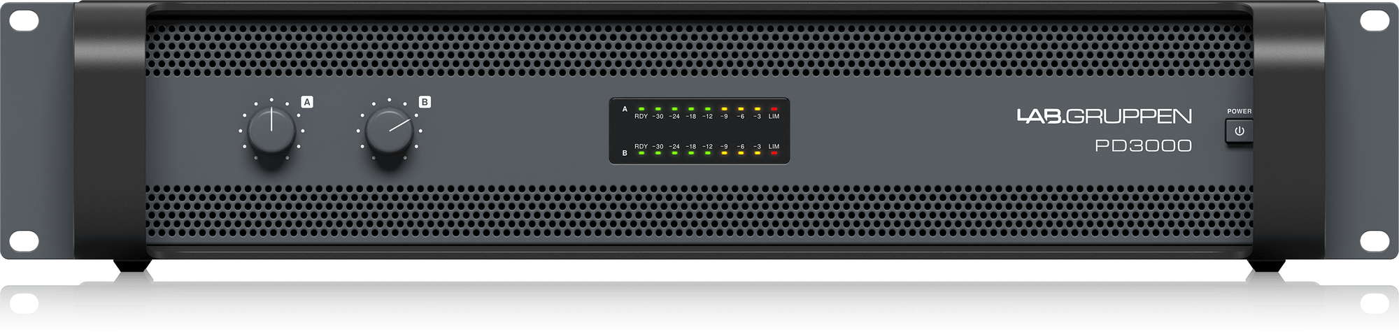 Lab Gruppen PD3000 3000W Two-Channel Amplifier with Precise Power Management - Music Bliss Malaysia
