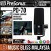 PreSonus PD-70 Dynamic Cardioid Broadcast Microphone (PD70 / PD 70) - Music Bliss Malaysia