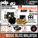 PDP by DW Limited Edition 5-piece Shell Pack with MEINL Cymbal Set - Olive Stain Lacquer - Music Bliss Malaysia