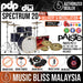 PDP by DW Spectrum Series 5-piece Shell Pack with PAISTE PST 3 Cymbal Set - 20" Kick - Music Bliss Malaysia