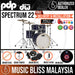 PDP by DW Spectrum Series 5-piece Shell Pack - 22" Kick (without Cymbals) - Music Bliss Malaysia