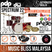 PDP by DW Spectrum Series 5-piece Shell Pack with PAISTE PST 3 Cymbal Set - 22" Kick - Music Bliss Malaysia