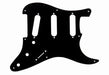 ALLPARTS PG-0550-023 Black Pickguard for Stratocaster® - 8 Hole (PG0550023) - Music Bliss Malaysia