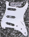 ALLPARTS PG-0552-035 White Pickguard for Stratocaster® - 11 Hole (PG0552035) - Music Bliss Malaysia