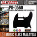 ALLPARTS PG-0560-023 5 Hole Black Pickguard for Telecaster® (PG0560023) - Music Bliss Malaysia
