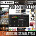 Line 6 POD Go Wireless Guitar Multi-effects Floor Processor with Stagg UPC-535 ABS Pedal Board Case - Music Bliss Malaysia